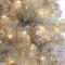 7ft. Pre-Lit Champagne Tinsel Artificial Christmas Tree, Warm White LED Lights by Ashland®
